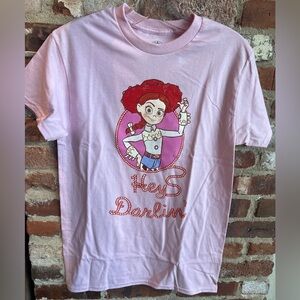 Disney Parks 2026 Toy Story Pixar Jessie Hey Darlin’ Cowgirl Adult T-Shirt NEW